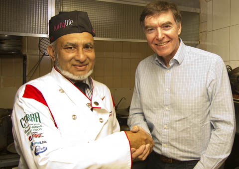 Dave Miah and Philip Dunne Former Health Minister